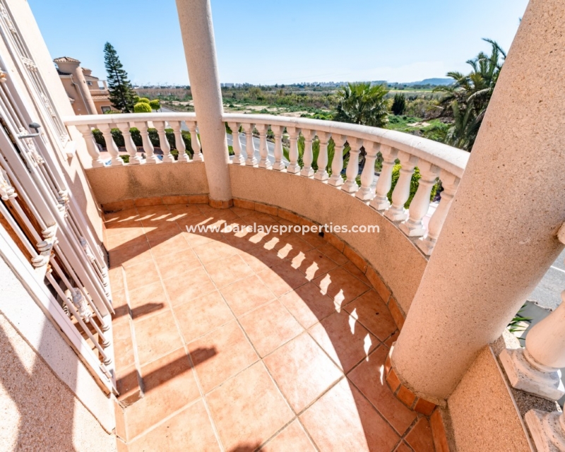balcony - Villa for sale with private pool urb. La Marina
