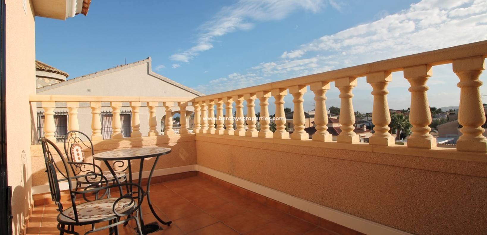 Balkon - Grosse Freistehende villa zum Verkauf in La Escuera