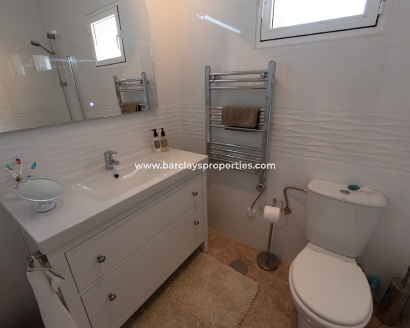 Bathroom - villa for sale in urbanisation La Marina Spain