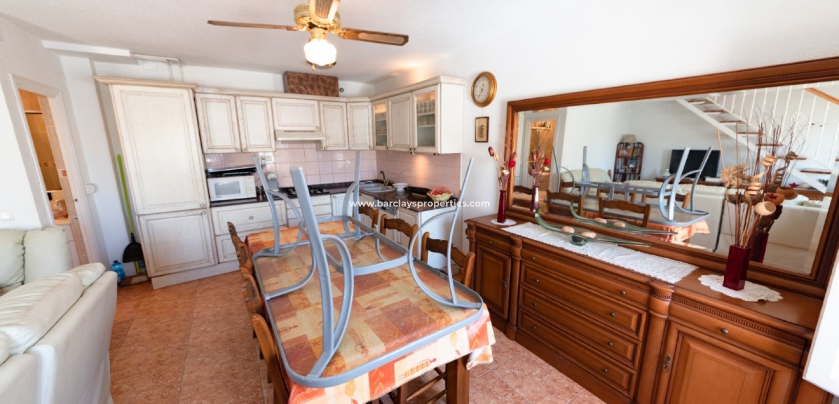 Dining Area-House For Sale in La Marina, Spain with sea views 