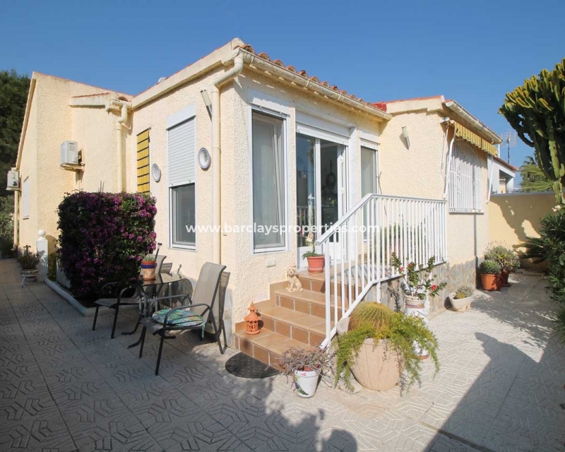 Front Garden - South Facing Property For Sale In La Marina