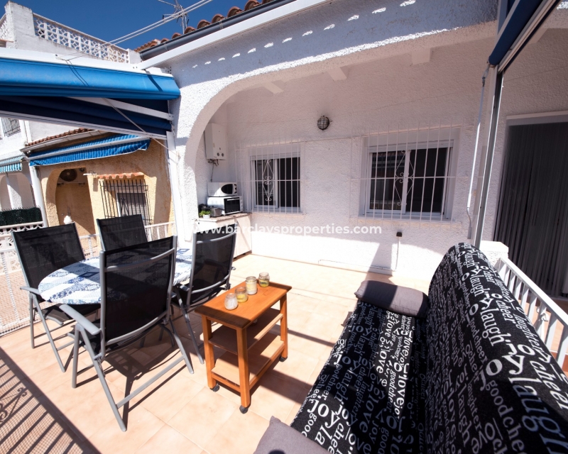 Terrasse - Terrassenhaus zum Verkauf in La Marina Spanien