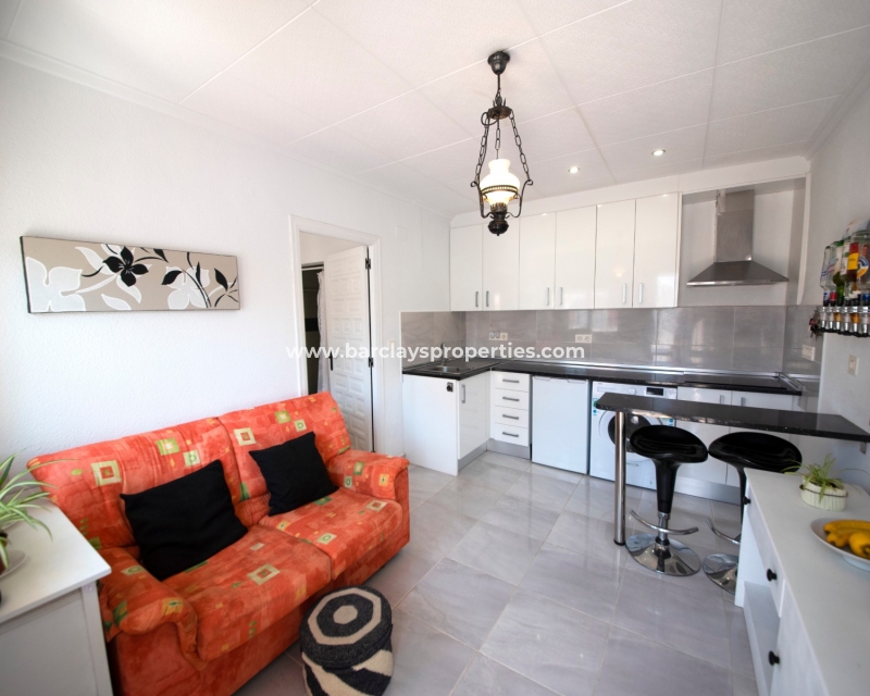 Wohnzimmer - Terrassenhaus zum Verkauf in La Marina Spanien