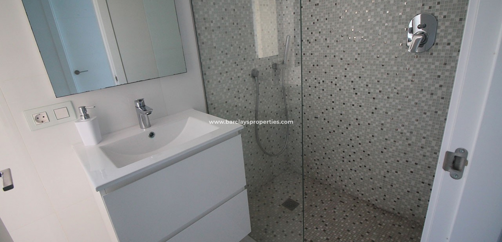 Bathroom - Modern villa for sale in urbanisation La Marina