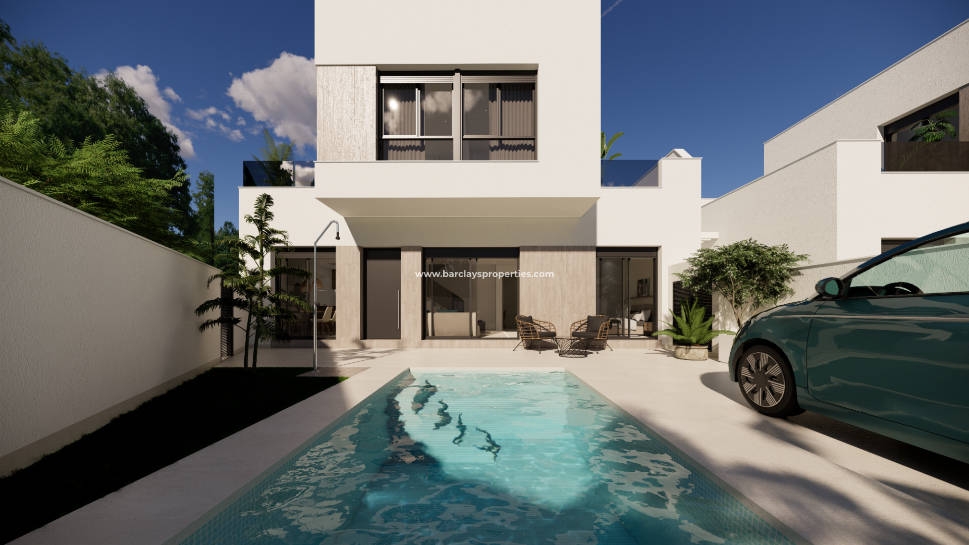 Fristaende Villa  - New Build - San Fulgencio - 5410