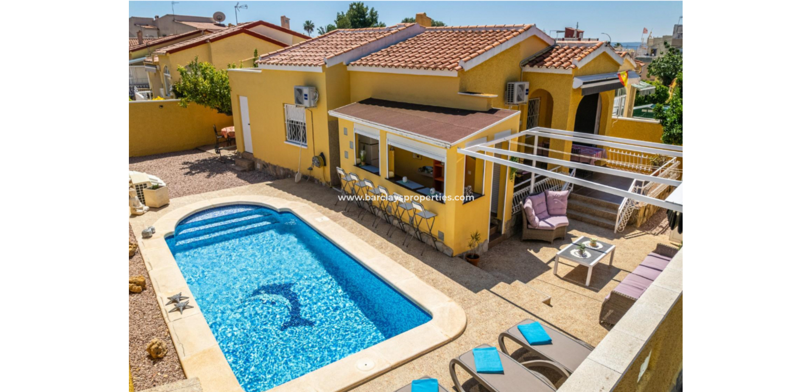 Fristående villa till salu i La Marina