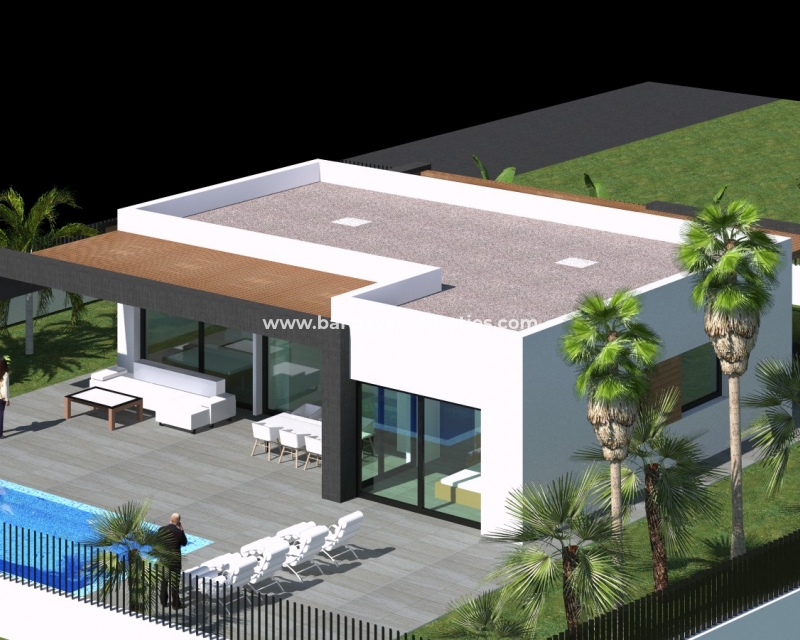 House View 1 - Groot perceel op het westen te koop in La Marina