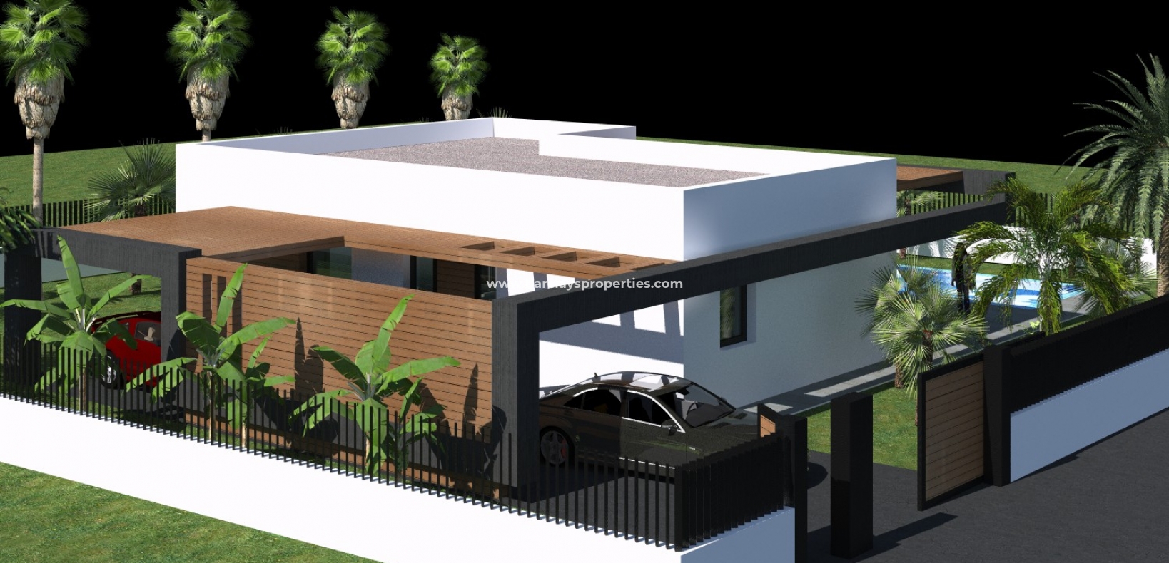 House View 2 - Gran parcela orientada al oeste en venta en La Marina