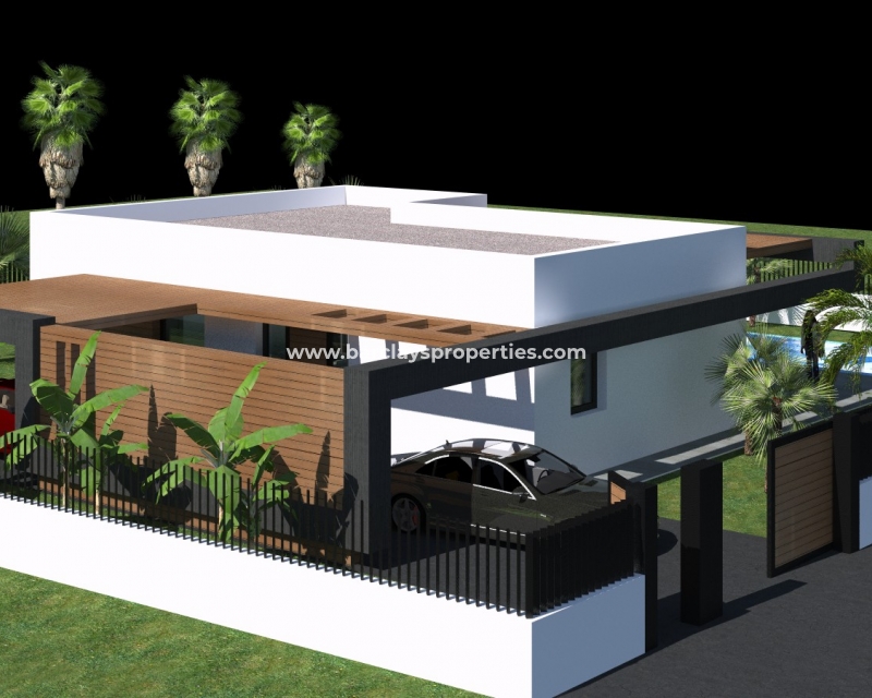 House View 2 - Large West Facing Plot For Sale In La Marina 
