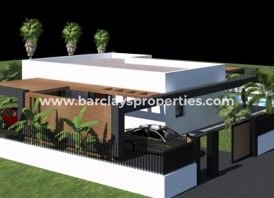 House View 2 - Large West Facing Plot For Sale In La Marina 