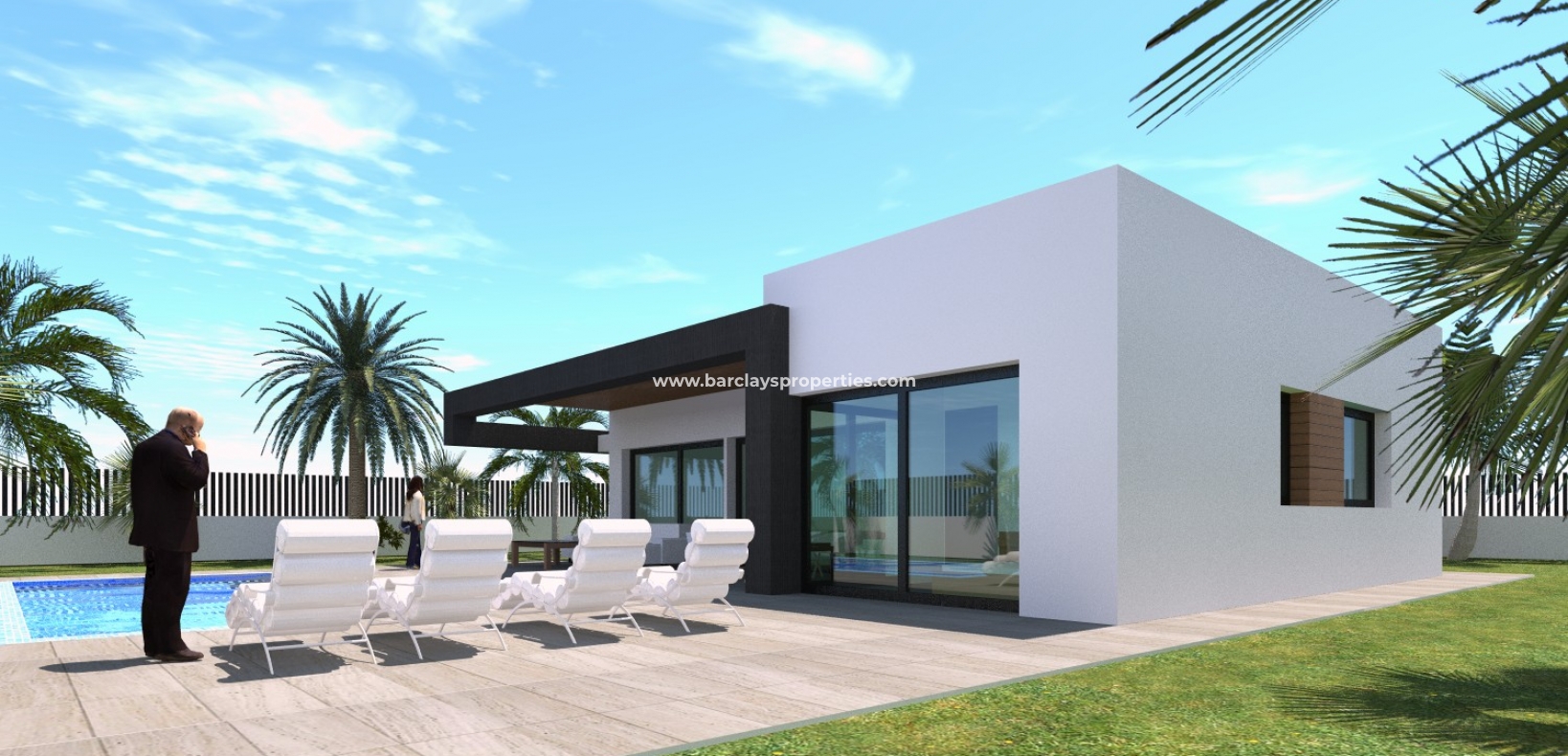 House View 3 - Large West Facing Plot For Sale In La Marina 