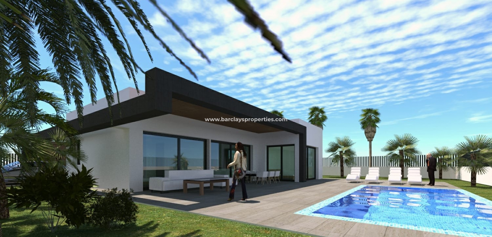 House View 6 - Groot huis op het westen gelegen perceel te koop in La Marina