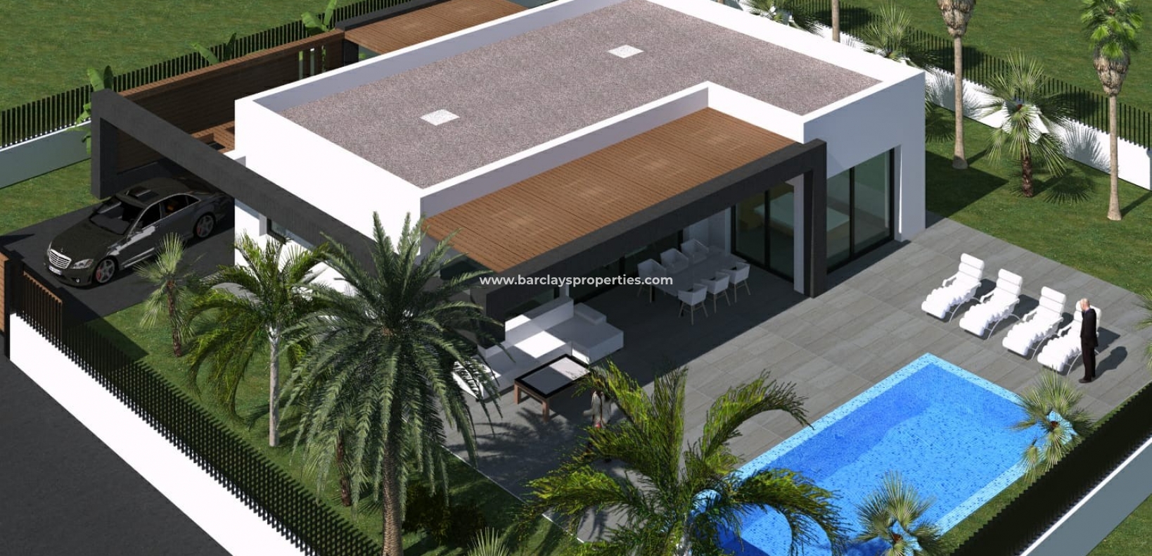 House View 7 - Groot huis op het westen gelegen perceel te koop in La Marina