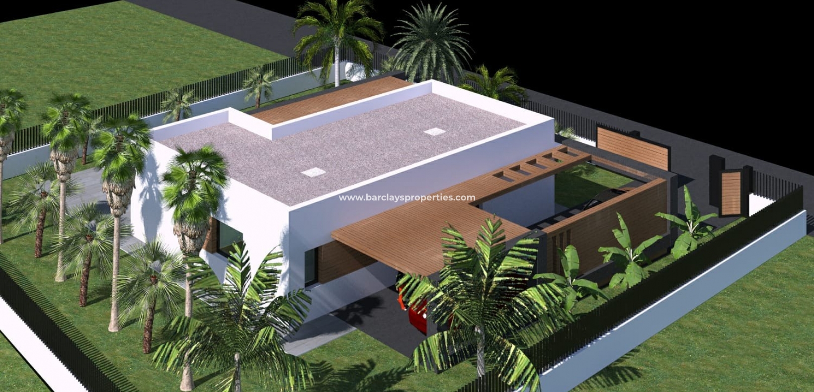 House View 8 - Groot huis op het westen gelegen perceel te koop in La Marina