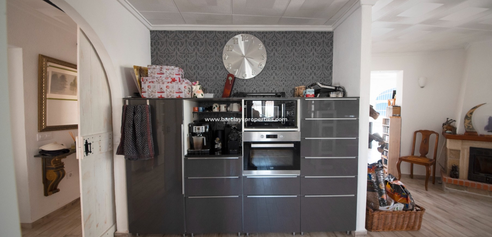Keuken - Prestige Villa te koop in urbanisatie La Escuera, Alicante