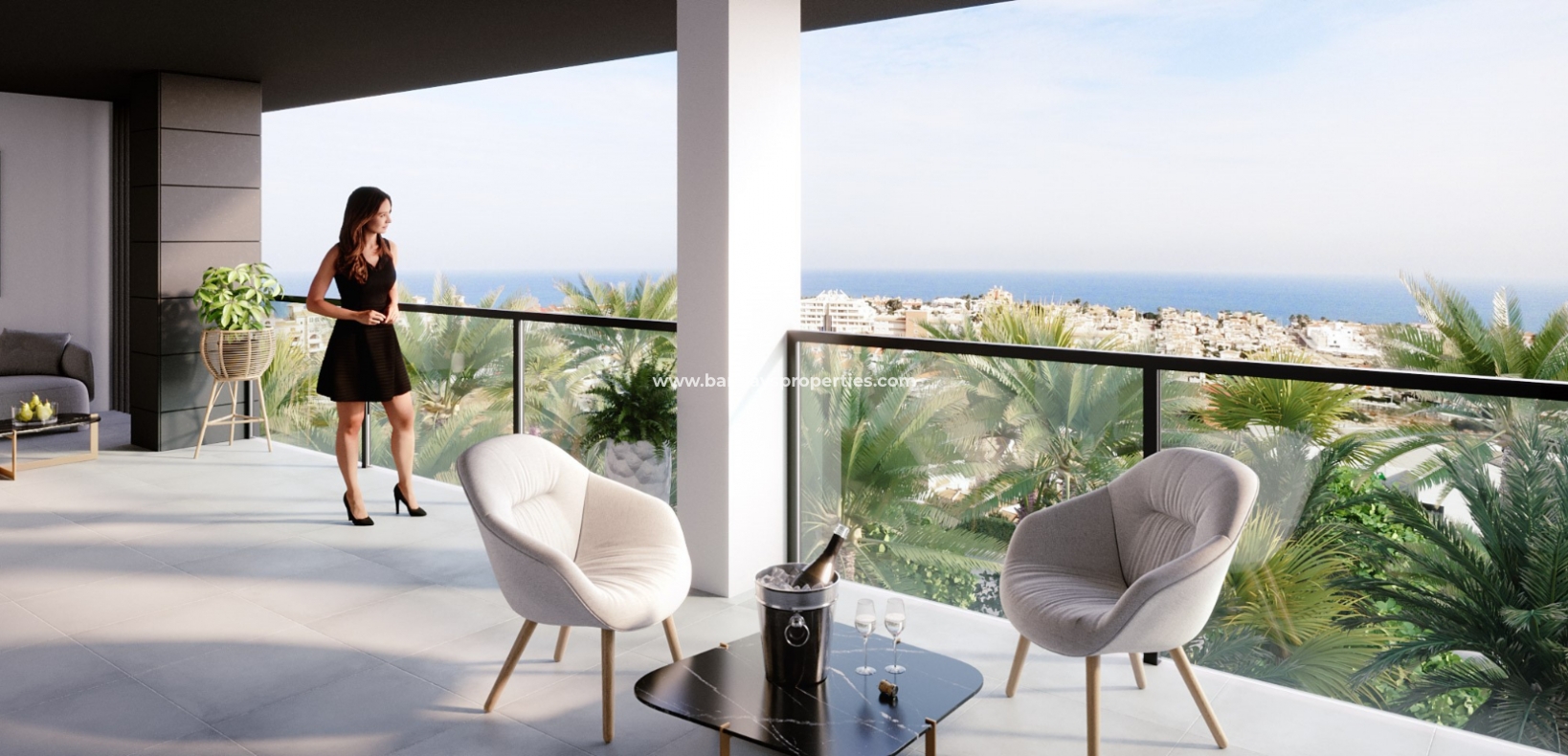 Luxe Penthouse te koop aan de Costa Blanca