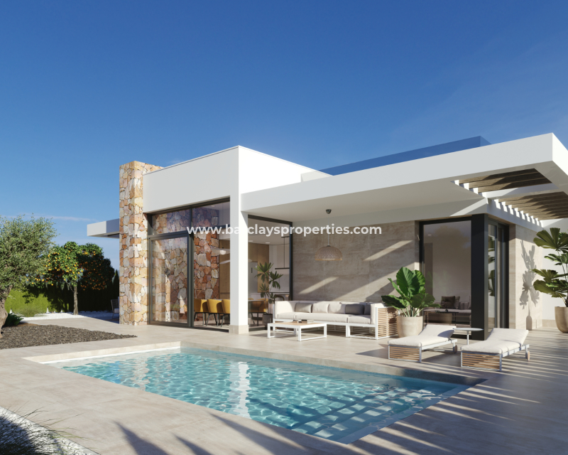 New Build - Fristaende Villa  - Fuente Álamo