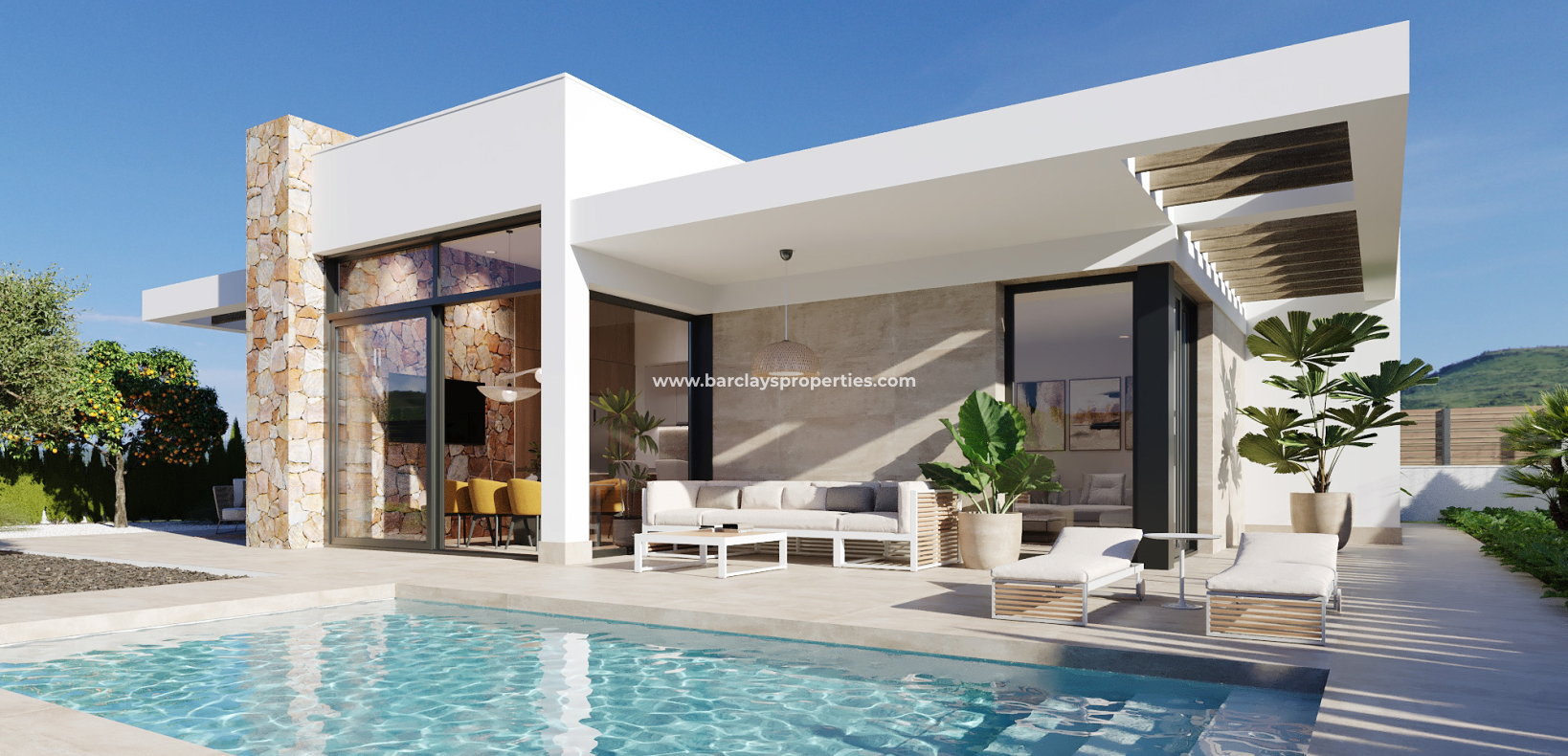 New Build - Fristaende Villa  - Fuente Álamo