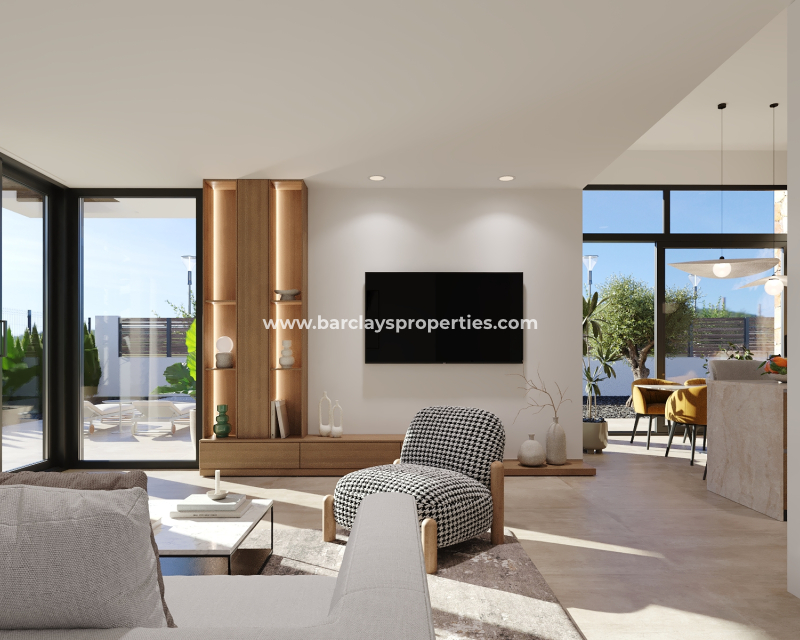 New Build - Fristaende Villa  - Fuente Álamo