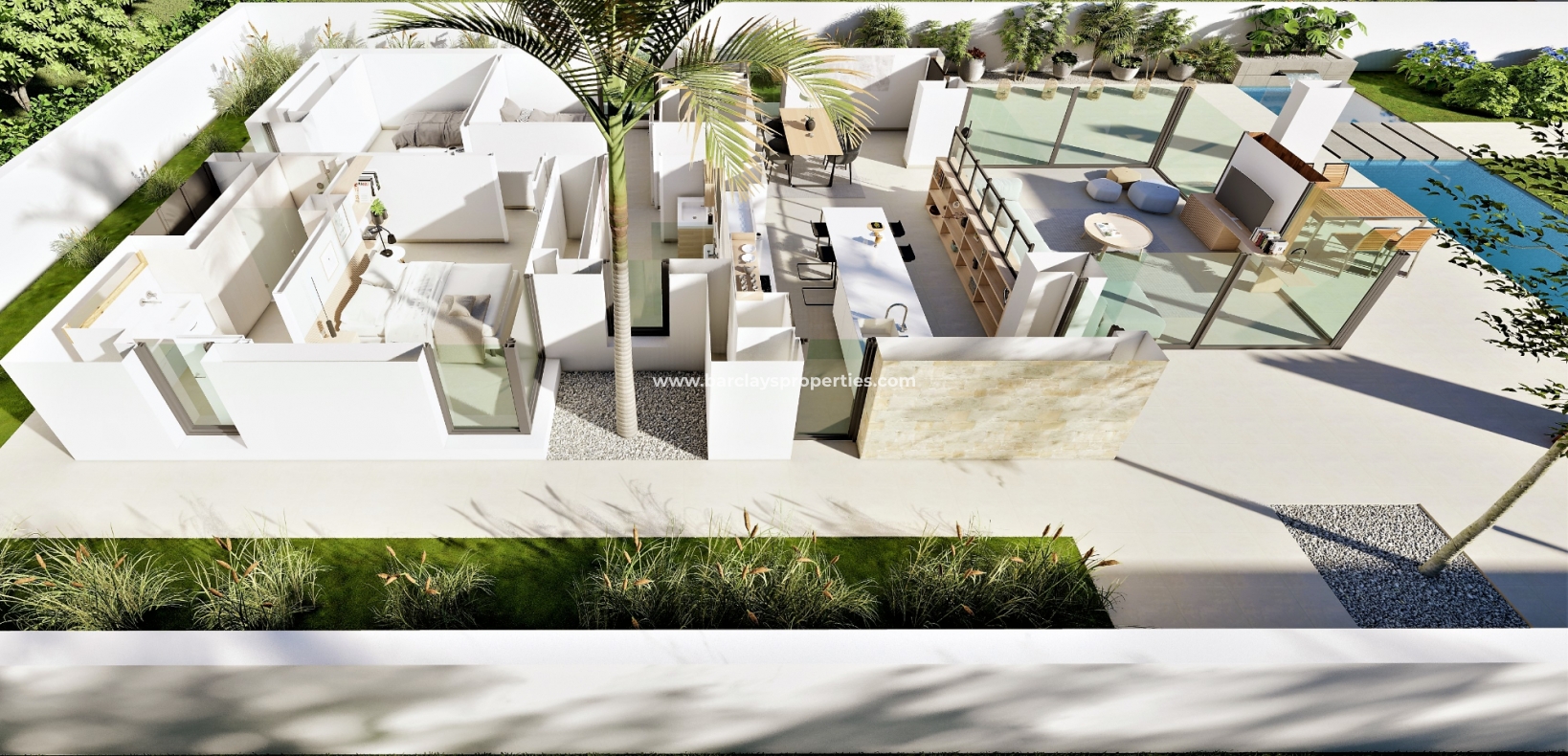 New Build - Fristaende Villa  - Urb. La Marina