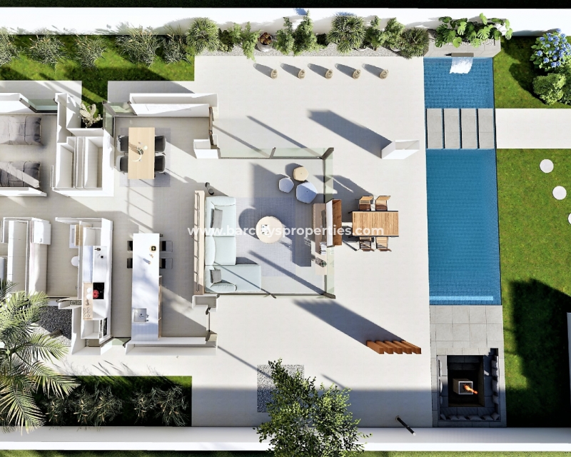 New Build - Fristaende Villa  - Urb. La Marina