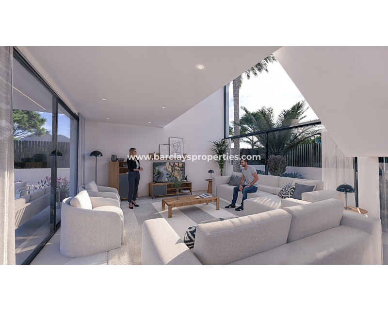 New Build - Fristaende Villa  - Urb. La Marina