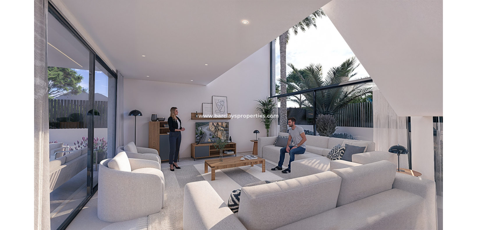 New Build - Fristaende Villa  - Urb. La Marina