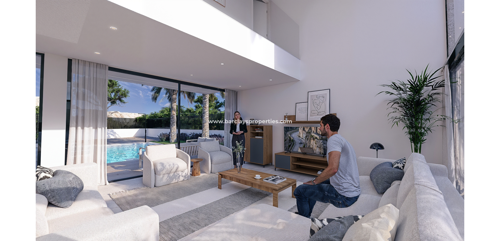 New Build - Fristaende Villa  - Urb. La Marina