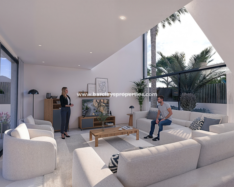 New Build - Fristaende Villa  - Urb. La Marina