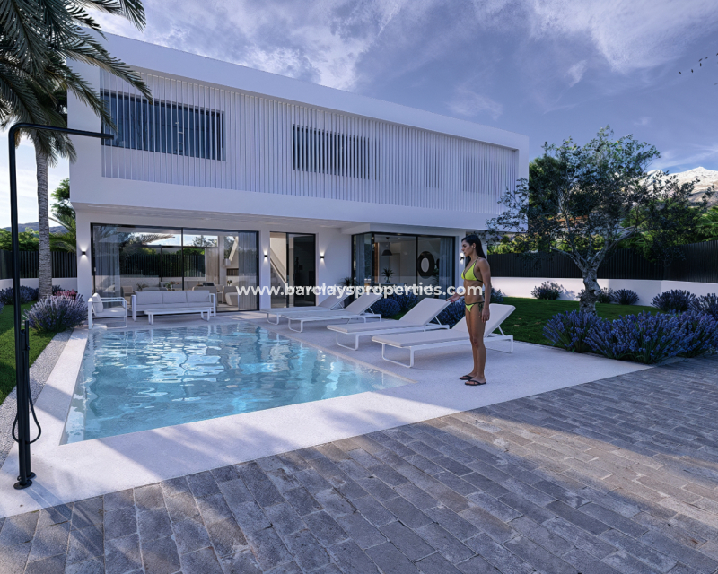 New Build - Fristaende Villa  - Urb. La Marina