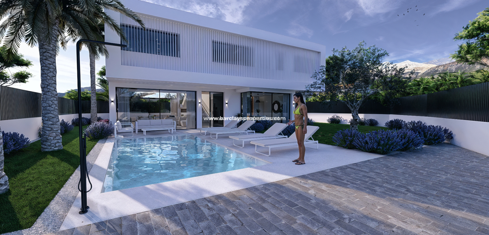 New Build - Fristaende Villa  - Urb. La Marina