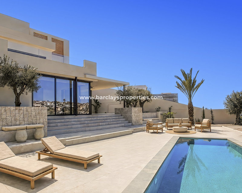 New Build - Fristaende Villa  - Urb. La Marina