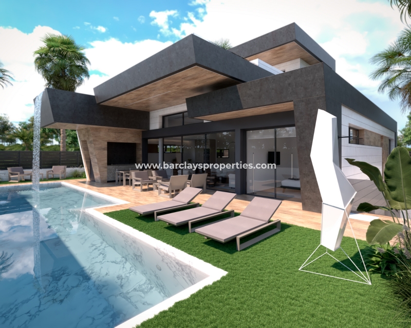 Nieuwe luxe villa's te koop in Murcia
