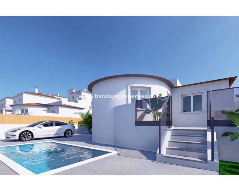 Nouvelle construction - Vrijstaande Villa - Castalla