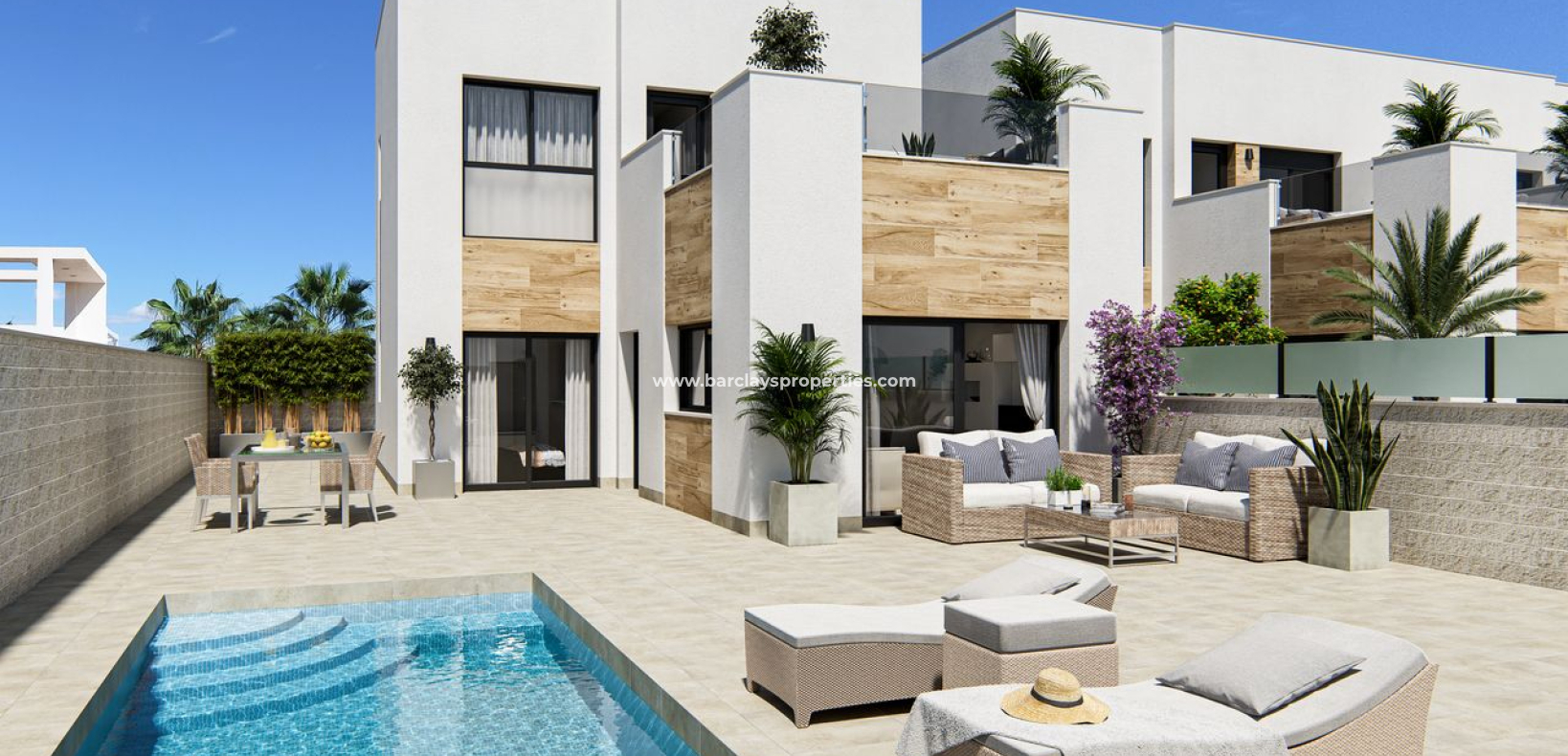 Nueva villa independiente en venta en La Marina
