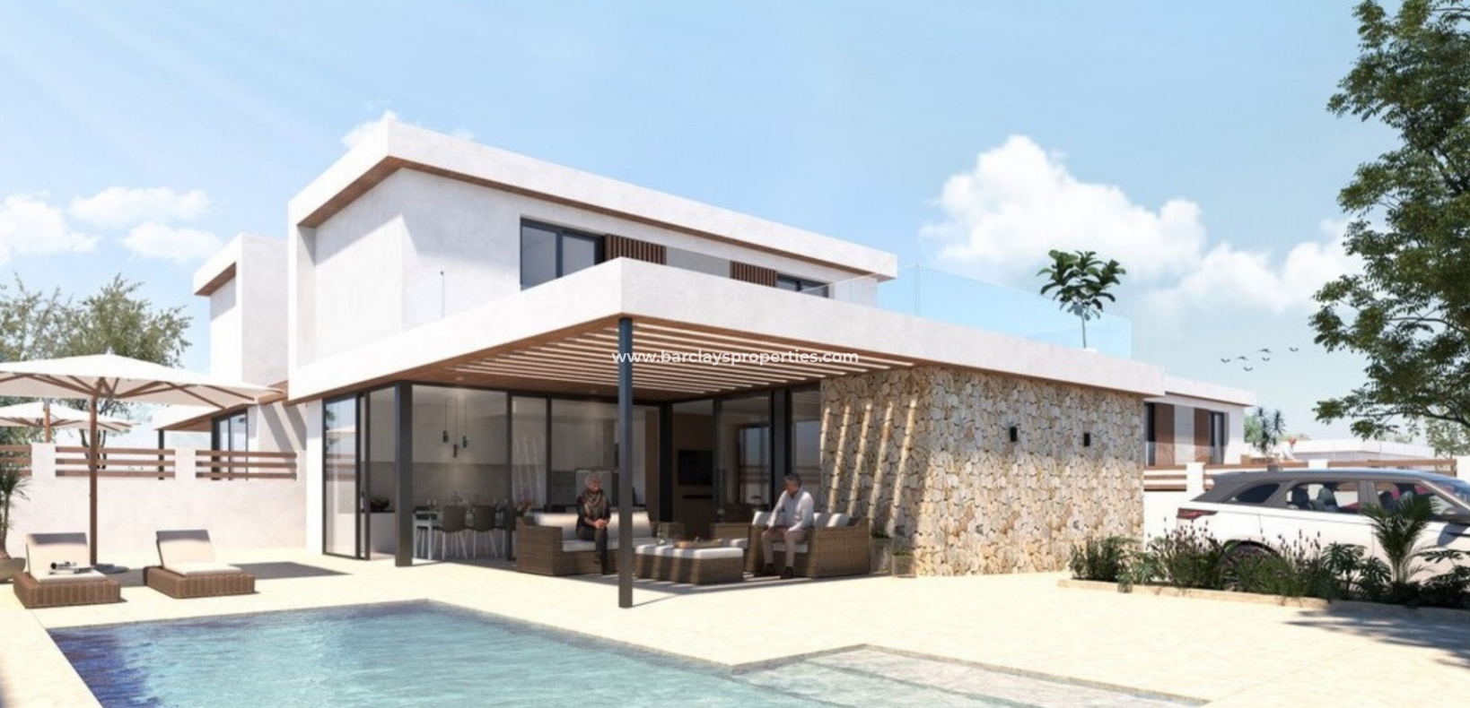 Nybyggd villa till salu på Costa Blanca
