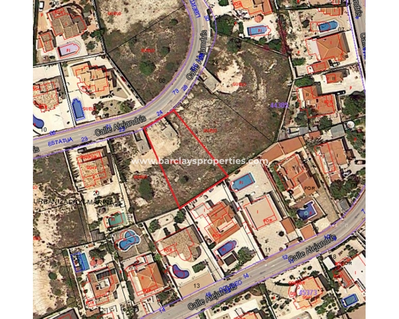 Resale - Land - Urb. La Marina