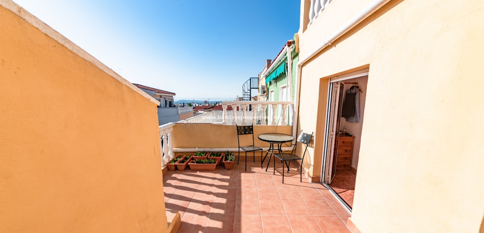 Terrace - Property for sale in La Marina Spain with Sea views
