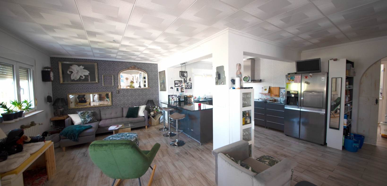 Vardagsrum - Prestige villa till salu i urbanisering La Escuera, Alicante