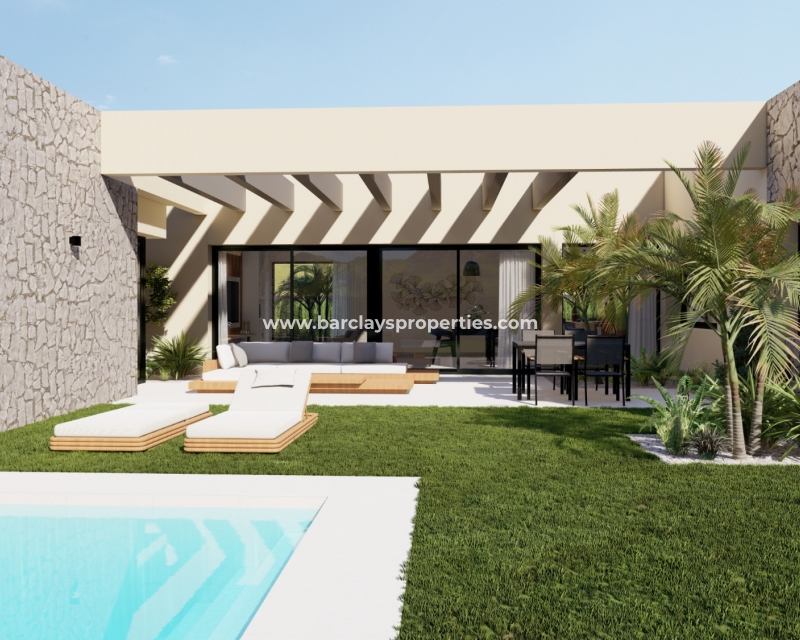 Villa till salu på golfbana i Costa Calida