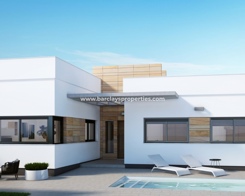 Villas de lujo de obra nueva en Atenea Golf